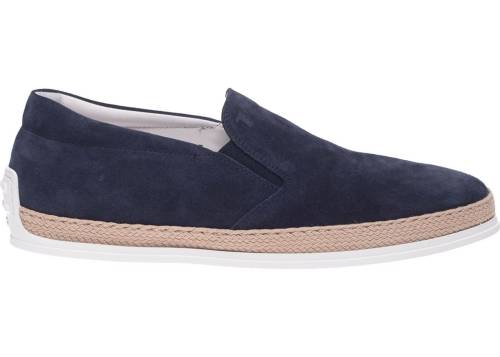 Tods Tod's blue leather slip-on blue