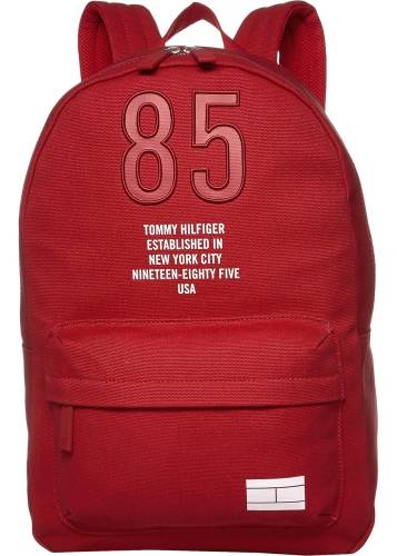 Tommy Hilfiger hilfiger canvas backpack tommy red