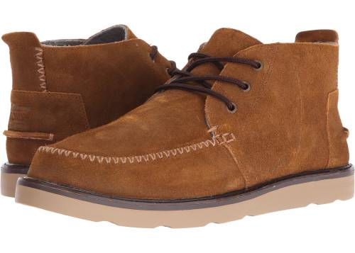 Toms chukka boot chestnut oiled suede