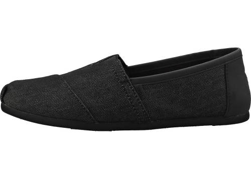 Toms classic slipon shoes in black black