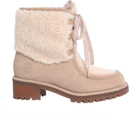 Tory Burch meadow boots nude