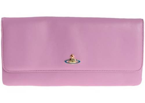 Vivienne Westwood leather pouch pink