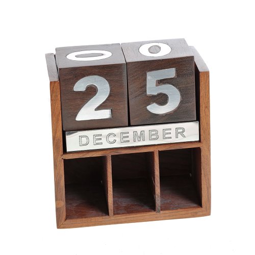 Calendar din lemn 11 cm