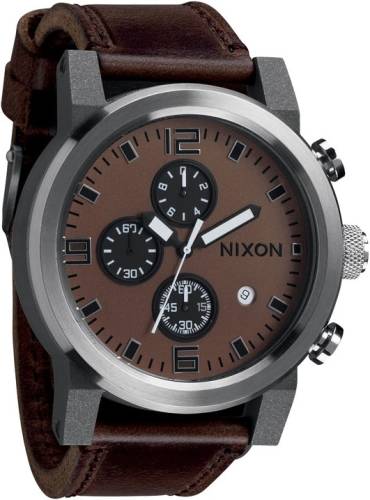 Nixon ride a-315-562 brown black chronograph