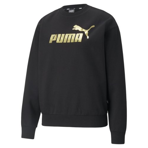 Bluza puma ess+ metallic logo crew fl