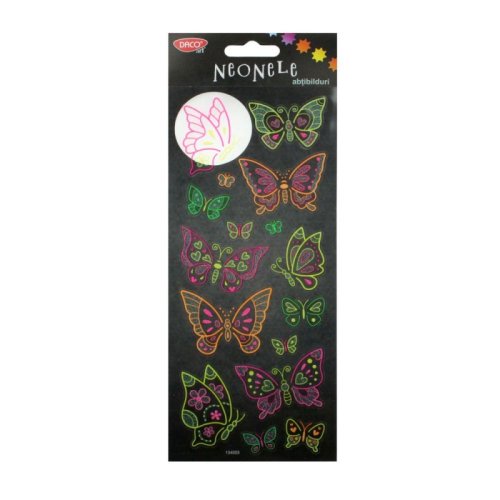Abtibild - neonele - butterflies | daco
