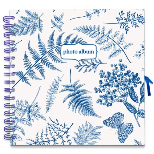 Album foto - blue nature scrapbook 26x26cm | grupo erik