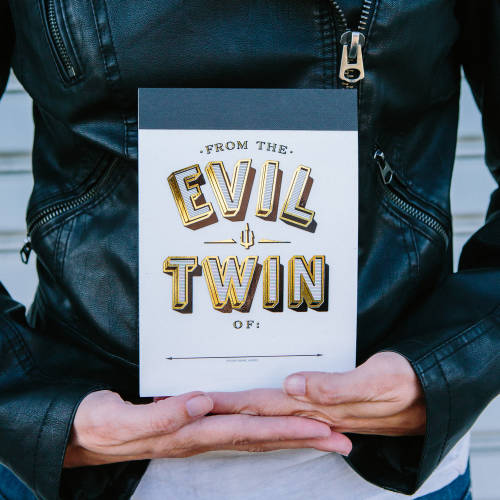 Alter ego pad: evil twin | knock knock