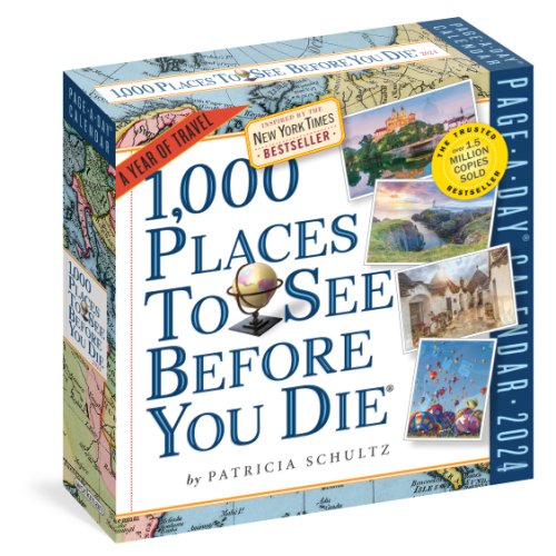 Calendar - 1,000 places to see before you die - 2024 | workman publishing company