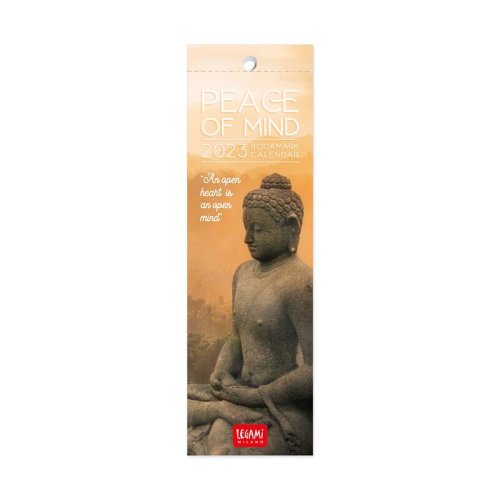 Calendar 2023 - bookmark - peace of mind | legami