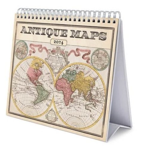 Calendar 2024 - antique maps | grupo erik
