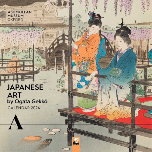 Calendar 2024 - ashmolean museum: japanese art by ogata gekko | flame tree studio