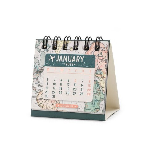 Calendar de birou 2023 - micro - travel | legami