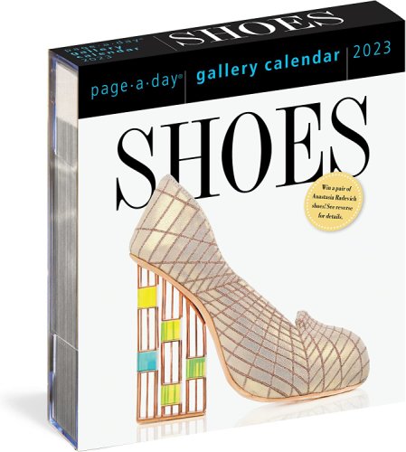 Calendar de birou 2023 - page-a-day - shoes | workman publishing