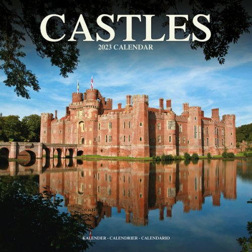 Calendar de perete 2023 - square - castles | avonside publishing ltd