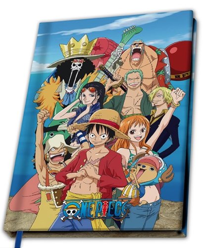 Carnet a5 - one piece - straw hat crew | abystyle