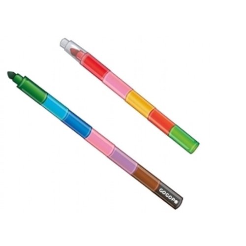 Creion cerat multicolor pop a point | gogopo