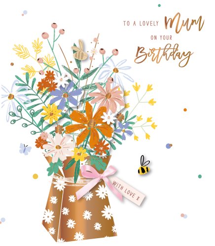 Felicitare - birthday bouqet | ling design