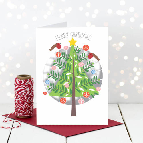 Felicitare - christmas tree | alljoy design
