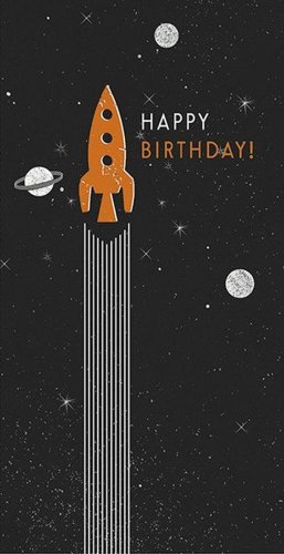Felicitare - geronimo rocket - happy birthday | art file