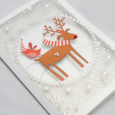 Felicitare - reindeer christmas | alljoy design