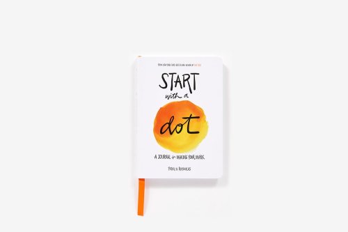 Jurnal - start with a dot (guided journal): a journal for making your mark | abrams