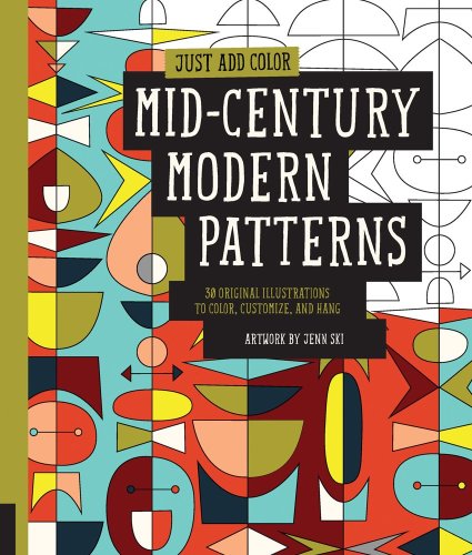Just add color: mid-century modern patterns | jenn ski 