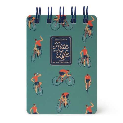 Notebook - mini spiral bikelover | legami