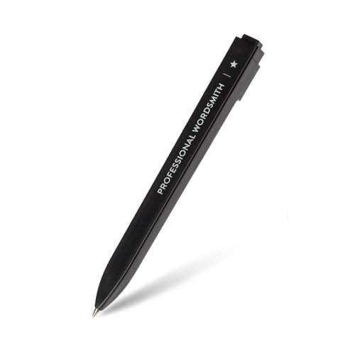 Pix - moleskine ballpoint pen, go, message, black, 1.0 - tagged version | moleskine