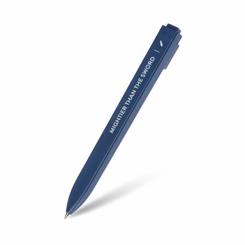Pix - moleskine ballpoint pen, go, message, sapphire blue, 1.0 - tagged version | moleskine