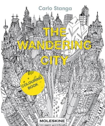 The wandering city - colouring book | carlo stanga