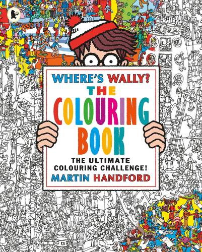 Where's wally? the colouring book | martin handford