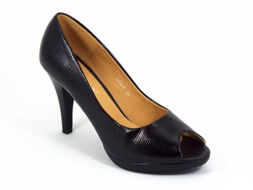 Ladystar W 66-2 Black-86 Pantofi dama negri aryna