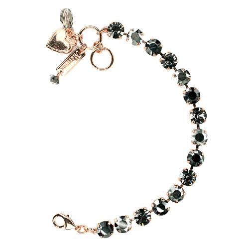 Roxannes - Mariana Jewellery Bratara black diamond placata cu aur 24k - 4252-747rg
