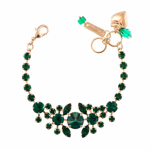 Roxannes - Mariana Jewellery Bratara emerald placata cu aur 24k - 4326/1-205205rg