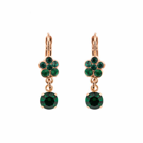 Roxannes - Mariana Jewellery Cercei emerald placati cu aur 24k - 1152/3-205205rg6