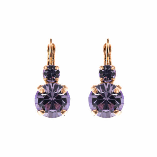 Roxannes - Mariana Jewellery Cercei violet placati cu aur 24k - 1037-371371rg6