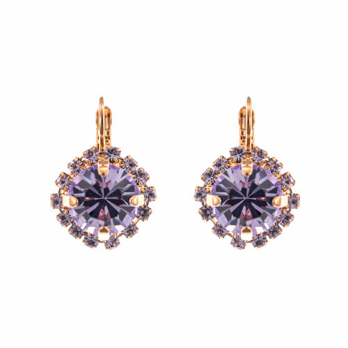 Roxannes - Mariana Jewellery Cercei violet placati cu aur 24k - 1137/1-371371rg6