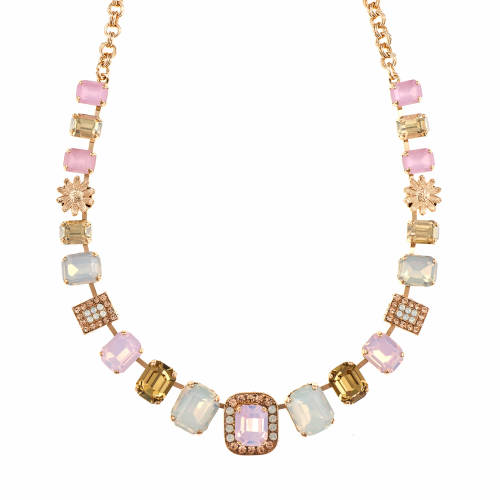 Roxannes - Mariana Jewellery Colier tiara day placat cu aur 24k - 3040/7-2333rg