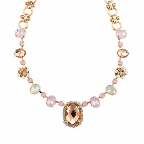 Roxannes - Mariana Jewellery Colier tiara day placat cu aur 24k - 3090/3-2333rg