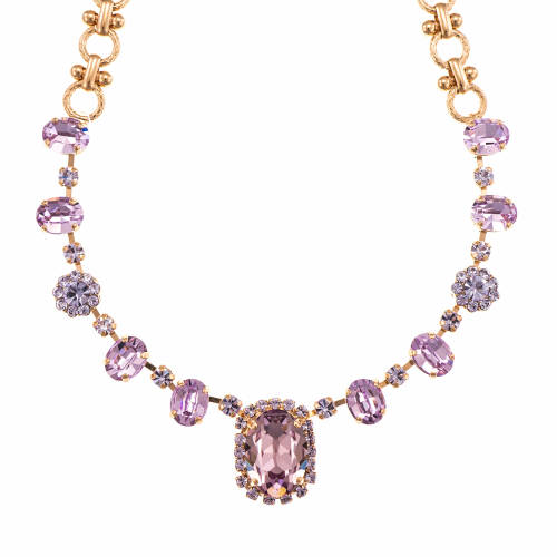 Roxannes - Mariana Jewellery Colier violet placat cu aur 24k - 3090/5-371371rg