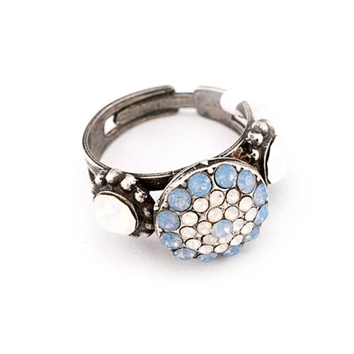 Roxannes - Mariana Jewellery Inel blue sky placat cu argint 925 - 7141-234-4sp