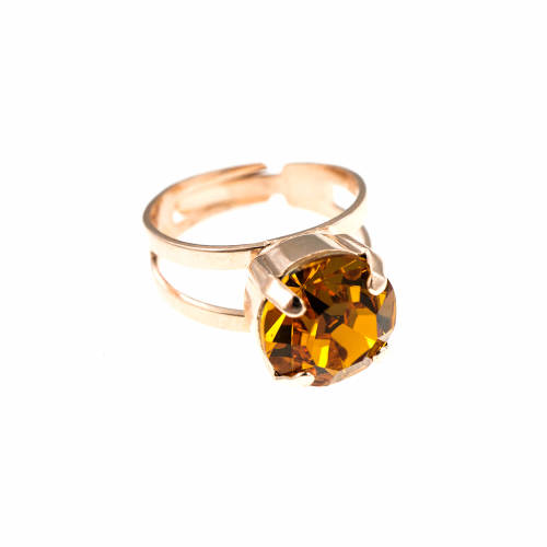 Roxannes - Mariana Jewellery Inel november lucky birthstone - the color of your life placat cu aur 24k - 7048-203rg