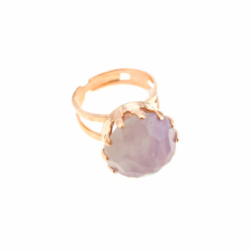 Roxannes - Mariana Jewellery Inel purple rain placat cu aur 24k - 7133m-13rg