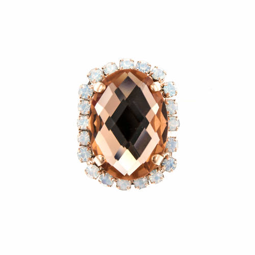 Roxannes - Mariana Jewellery Inel tiara day placat cu aur 24k - 7090/1-2333rg