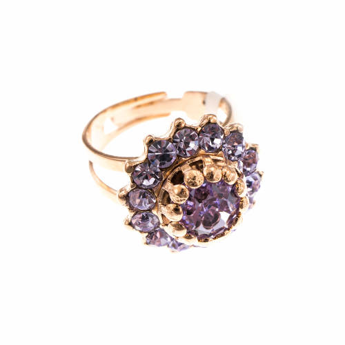 Roxannes - Mariana Jewellery Inel violet placat cu aur 24k - 7163-371371rg