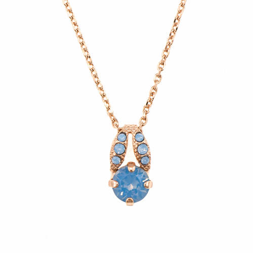 Roxannes - Mariana Jewellery Pandantiv cu lant blue sky placat cu aur 24k - 5435-120120rg