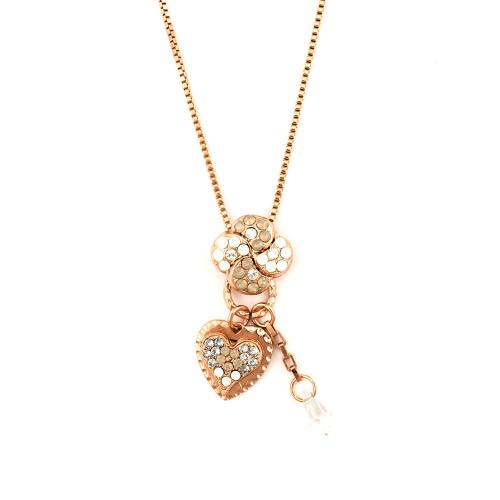 Roxannes - Mariana Jewellery Pandantiv cu lant silk placat cu aur 24k - 5319/1-1049rg