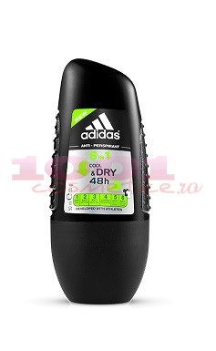 Adidas 6 in 1 cool  dry antiperspirant roll on