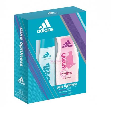 Adidas pure lightness women edt 50 ml + gel de dus 250 ml set